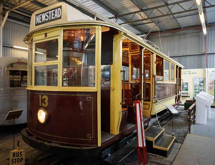 Launceston Municipal Tramways Brush Gunn tram 13